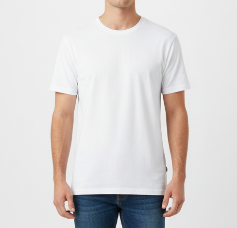 Sol's Imperial Personaliseren borduren bedrukken Wit Basic T-Shirt Regular Fit 190GSM - Afbeelding 1