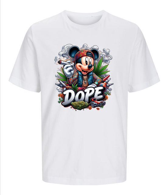 Mickey DOPE Mouse T- Shirt