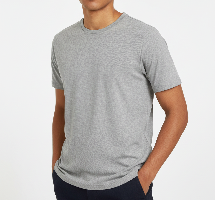 Jack&Jones Regular fit grijs 180gsm T-Shirt Regular Fit 180GSM - Afbeelding 1