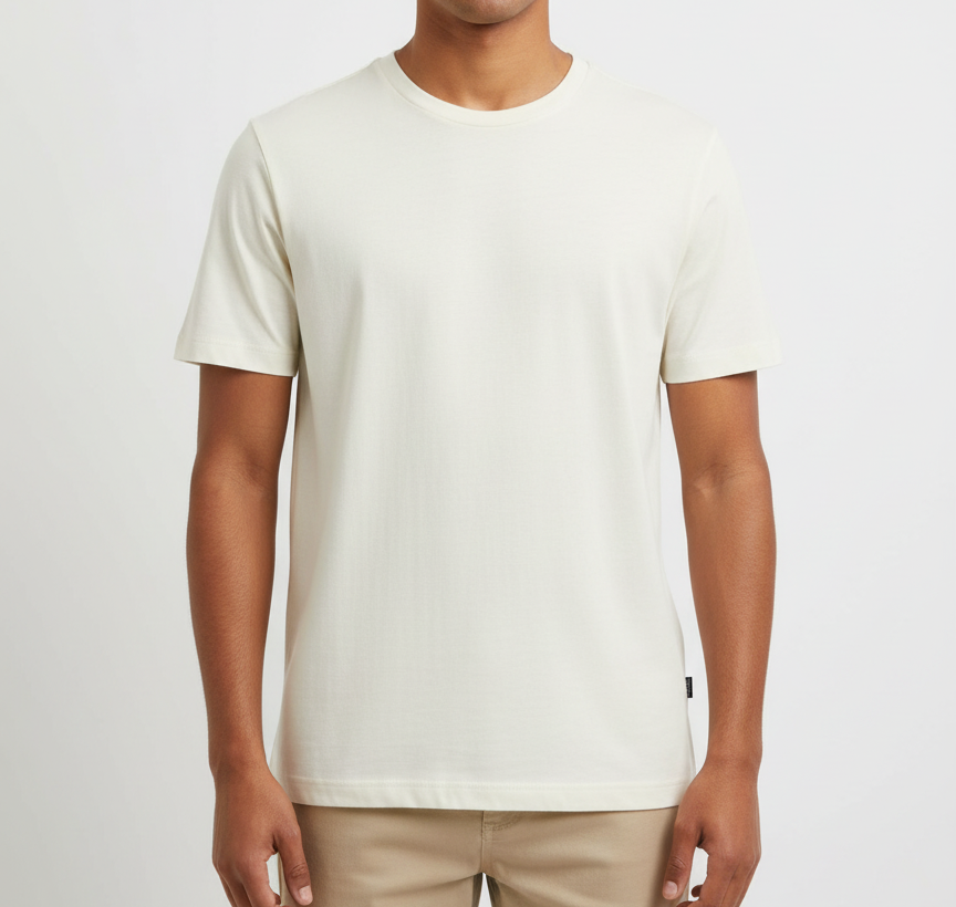 T-Shirt OffWHite jack & Jones Regular fit 180gsm T-Shirt Regular Fit 180GSM - Afbeelding 1