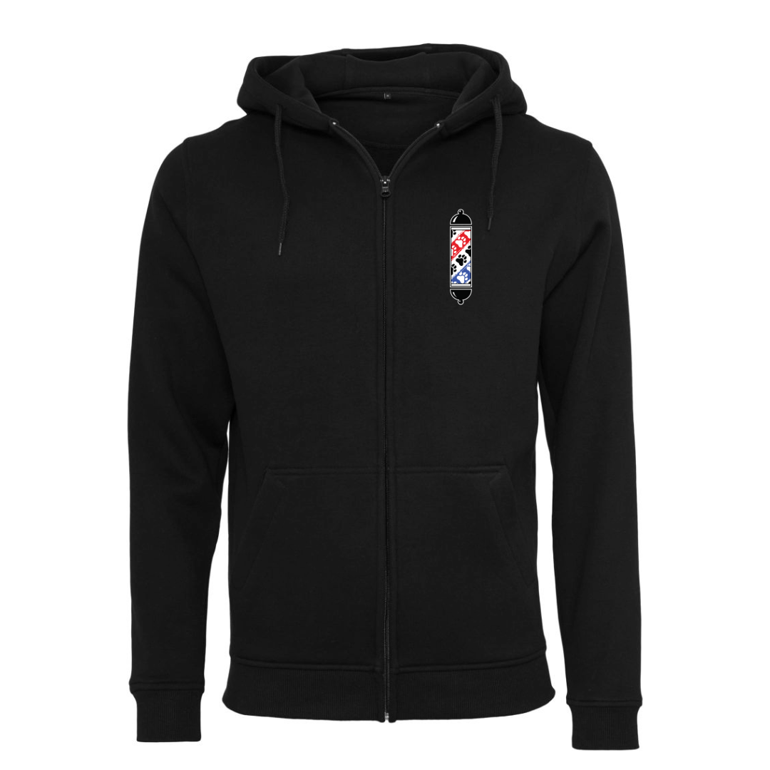 Bardier Vest Front Hoodie Zipper Bardier Hoodie Vest Logo Bedrukt - Afbeelding 1